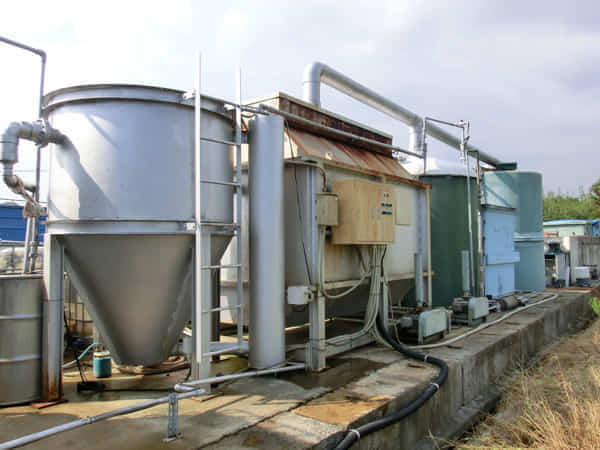 廃液淡水化処理設備の写真